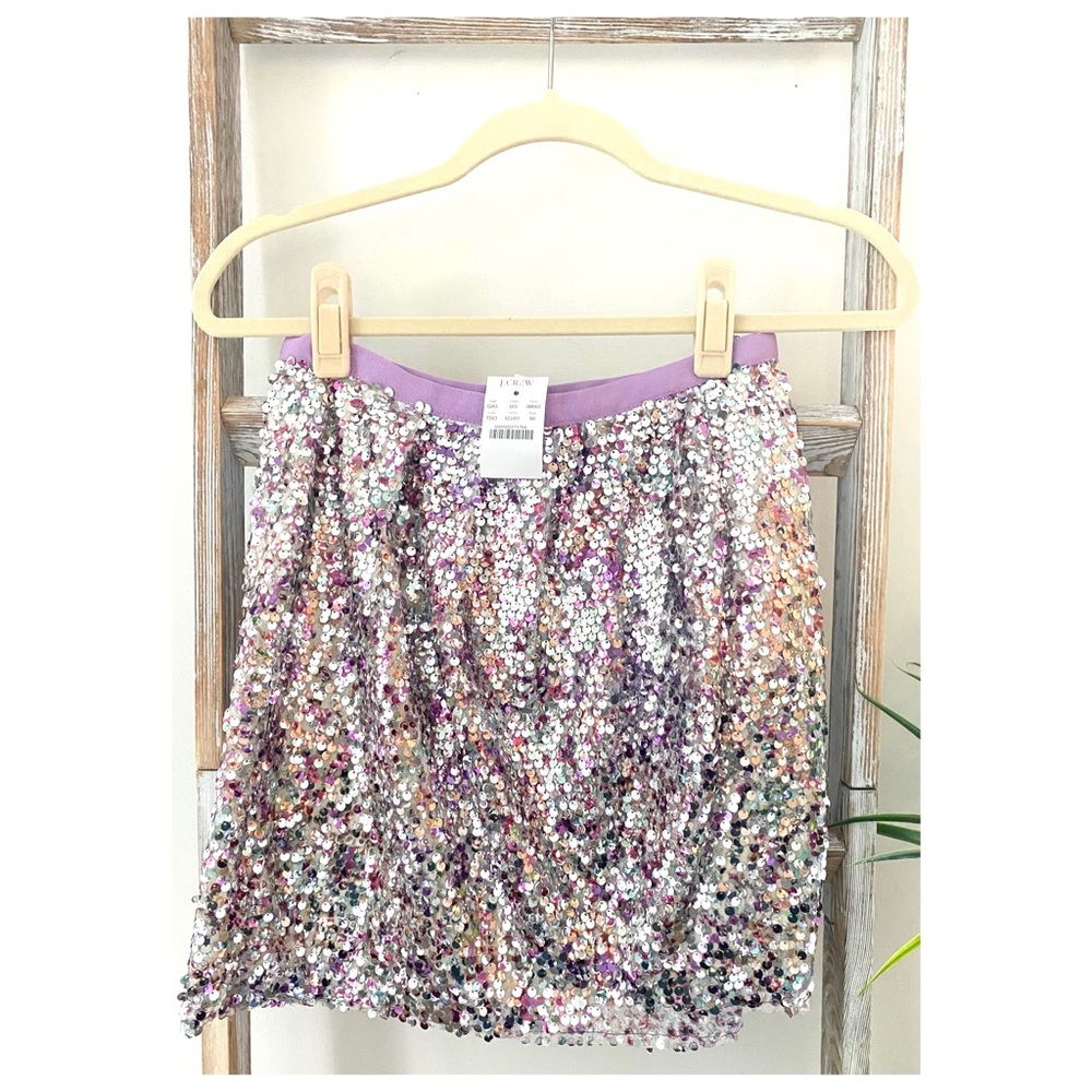 J. Crew Collection • Sequin Mini-Skirt • 00